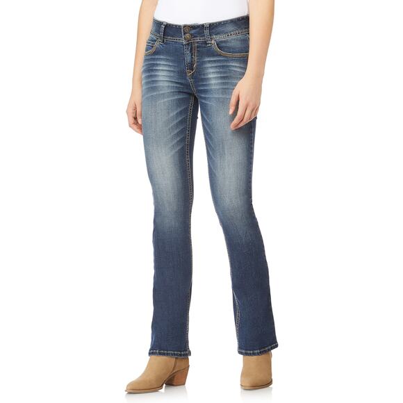 Juniors WallFlower Insta Stretch Luscious Curvy Bootcut Jeans Size 15 NWT - Picture 1 of 5